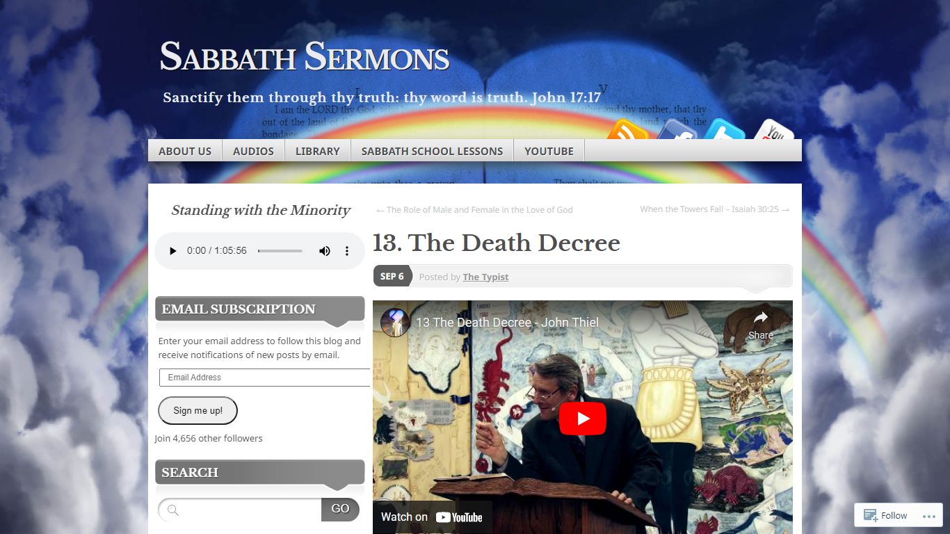 13. The Death Decree | Sabbath Sermons